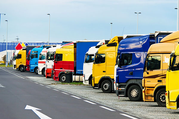 Parking space problems for trucks continue to increase 