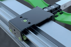 Robust and rigid trolleys in HYBRID design