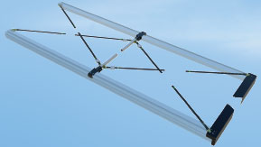 Advantageous tarpaulin folding – XL bow can be mounted anywhere (on every roller carriage)