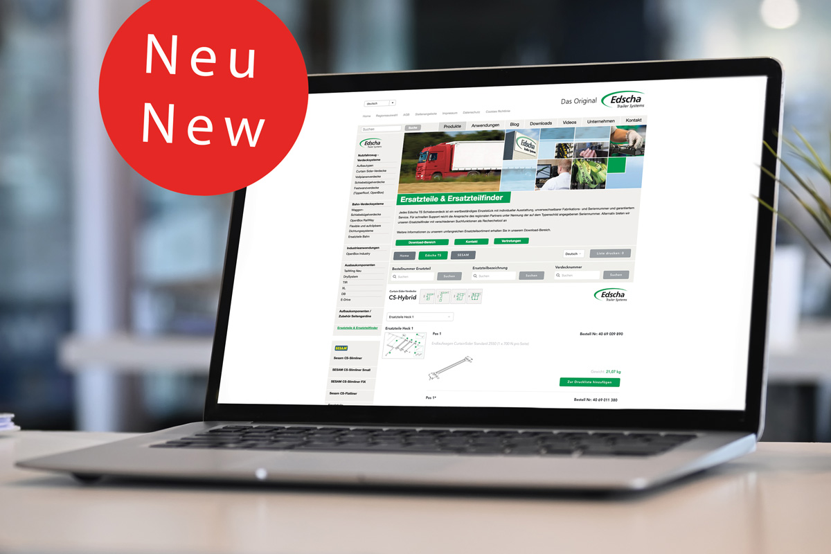 NEU! Unser online Ersatzteilfinder