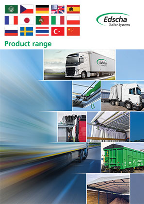 Lieferprogramm Edscha Trailer Systems (in 14 Sprachen verfügbar)